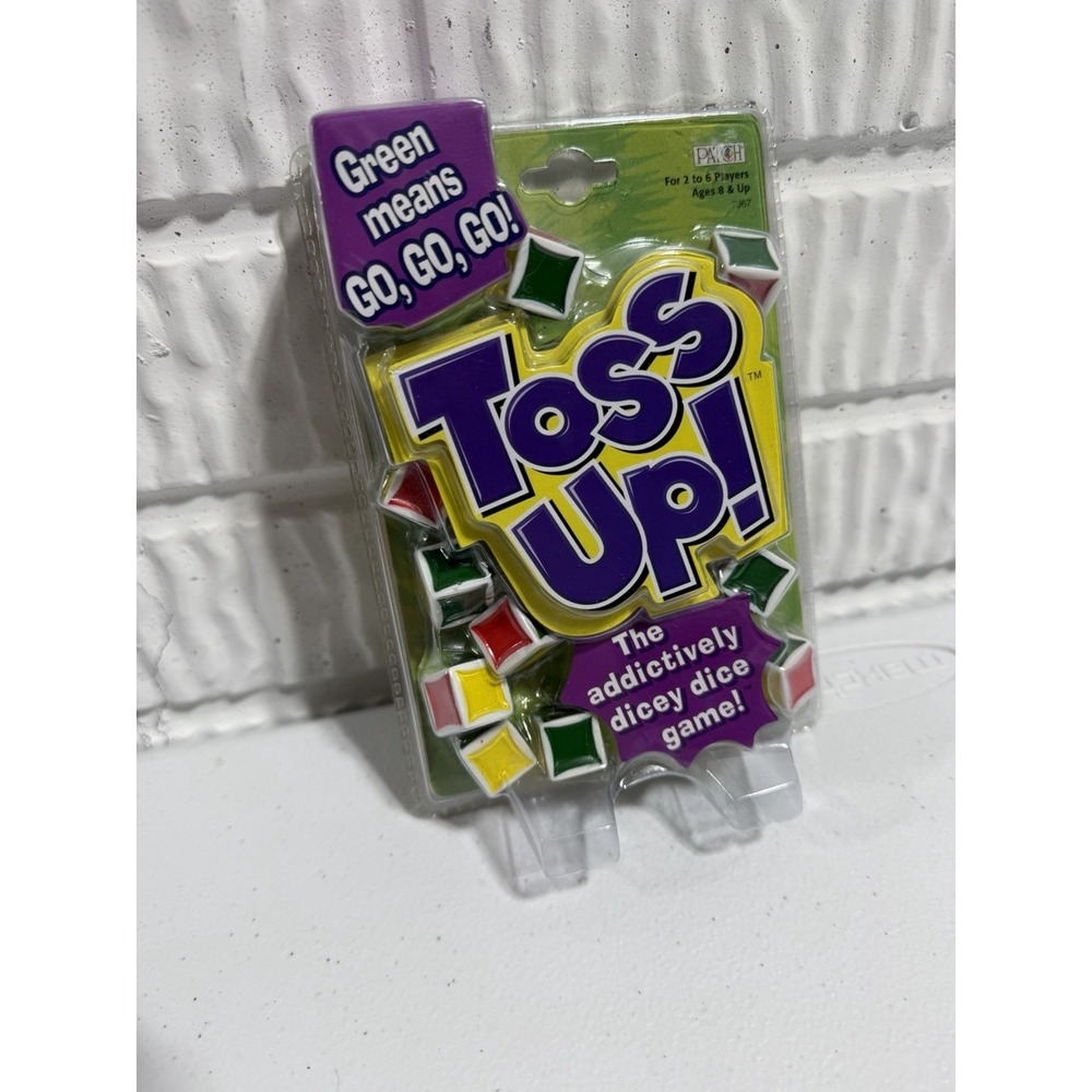 Toss Up! The Addictively Dicey Dice Game Patch Products 2004 New
